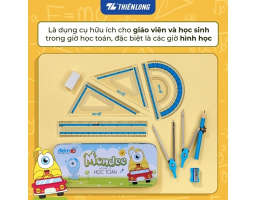 Bộ Dụng Cụ Học Toán TP-BTS021 Thiên Long ảnh 4