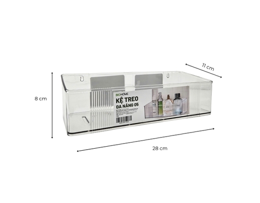 Kệ Treo Đa Năng 05 28x11x8cm Biohome ảnh 5