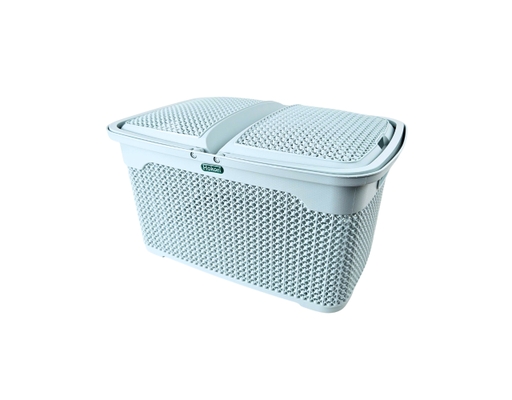 Giỏ Nắp Chấm Bi 2609 49x34x24.5cm Biohome ảnh 5