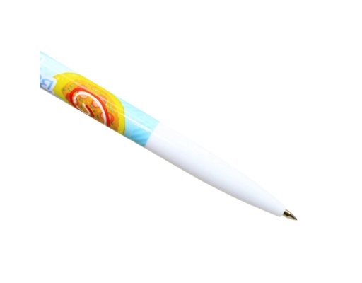 Bút Gel B Buttersmooth Gel GELB-034 0.5mm Mực Xanh Họa Tiết Bánh Tráng Nướng Thiên Long ảnh 2