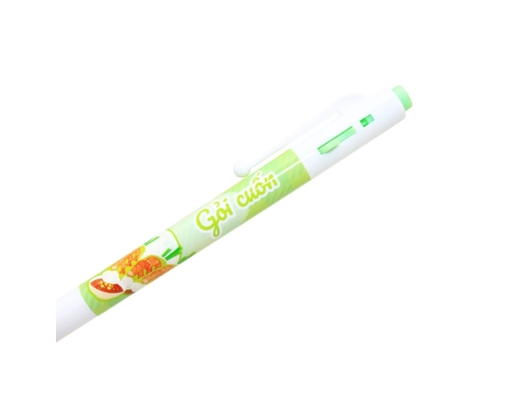 Bút Gel B Buttersmooth Gel GELB-034 0.5mm Mực Xanh Họa Tiết Gỏi Cuốn Thiên Long ảnh 2