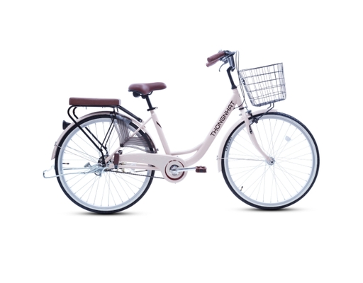 Xe Đạp Thành Phố 26 Inch Thống Nhất LD 26 Y25 Màu Kem Thống Nhất ảnh 0