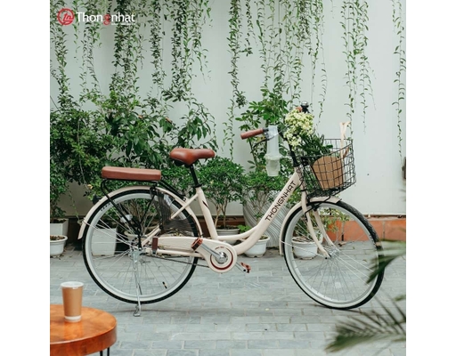 Xe Đạp Thành Phố 26 Inch Thống Nhất LD 26 Y25 Màu Kem Thống Nhất ảnh 5