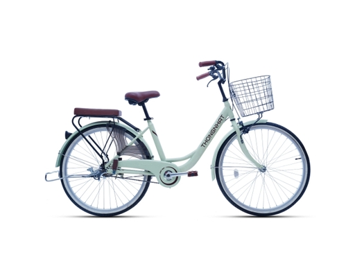 Xe Đạp Thành Phố 26 Inch Thống Nhất LD 26 Y25 Màu Xanh Pastel Thống Nhất ảnh 0
