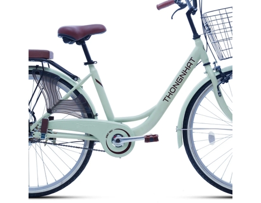 Xe Đạp Thành Phố 26 Inch Thống Nhất LD 26 Y25 Màu Xanh Pastel Thống Nhất ảnh 3