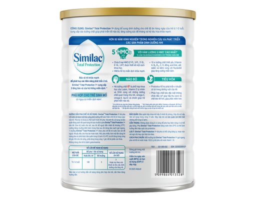Sữa Bột Total Protection 1+ Cho Trẻ Từ 1-2 Tuổi - 800g/850g (Tùy theo lô nhập hàng) Similac ảnh 1