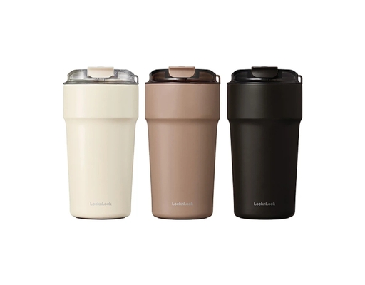 Bình Giữ Nhiệt Metro Cafe LHC4357 500ml Màu Đen LocknLock ảnh 2
