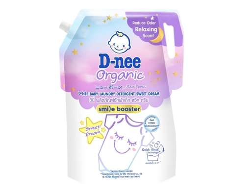Nước Giặt Quần Áo Em Bé Tím Hương Trái Cây Thơm Ngọt Sweet Dream Túi 3.6L 3.6L D-nee ảnh 0
