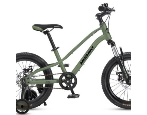 Xe Đạp Trẻ Em 18 Inch Nishiki Agile Màu Xanh Rêu Nishiki ảnh 2