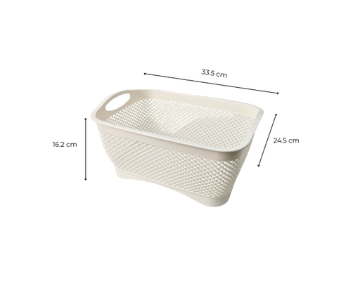 Rổ Vuông Đế Size L 33.5x24.5x16.2cm Biohome ảnh 9