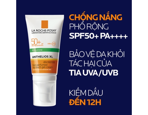 Kem Chống Nắng Nâng Tone Kiềm Dầu Cho Da Mụn Anthelios XL SPF50+ PA++++ 50ml La Roche-Posay ảnh 5