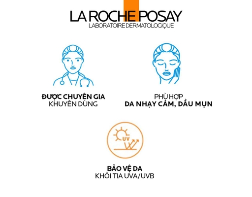 Kem Chống Nắng Nâng Tone Kiềm Dầu Cho Da Mụn Anthelios XL SPF50+ PA++++ 50ml La Roche-Posay ảnh 8