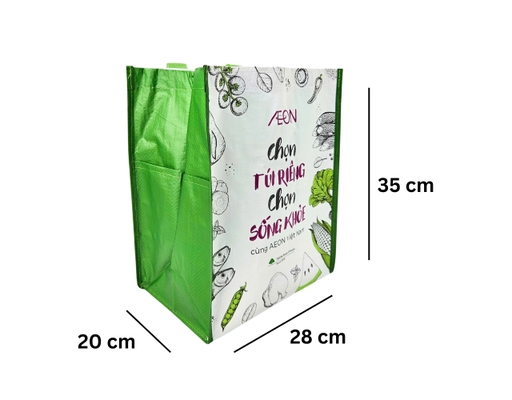 Túi Môi Trường Eco Nhỏ 2 Ngăn AEON ảnh 5