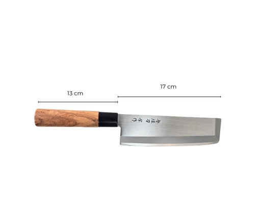 Dao Cán Gỗ Thái Rau Củ 17cm Super Chef ảnh 7