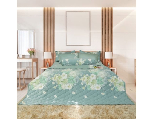 Bộ Chăn Drap Gối Tencel 160x200cm Hometex ảnh 3