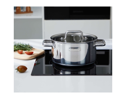 Nồi Inox 304 Cao Cấp 3 Lớp Liền Khối Trimax Eco EL-3991 Size 16cm Elmich ảnh 2