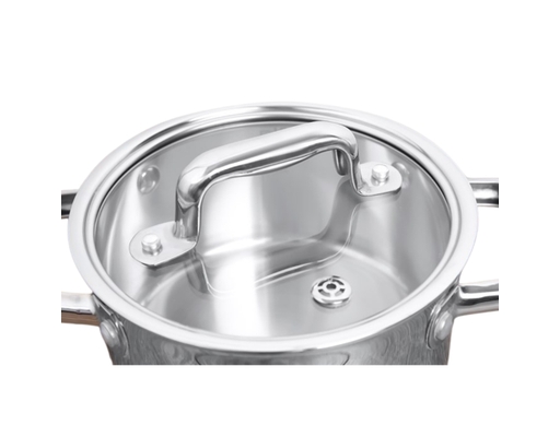 Nồi Inox 304 Cao Cấp 3 Lớp Liền Khối Trimax Eco EL-3991 Size 16cm Elmich ảnh 4