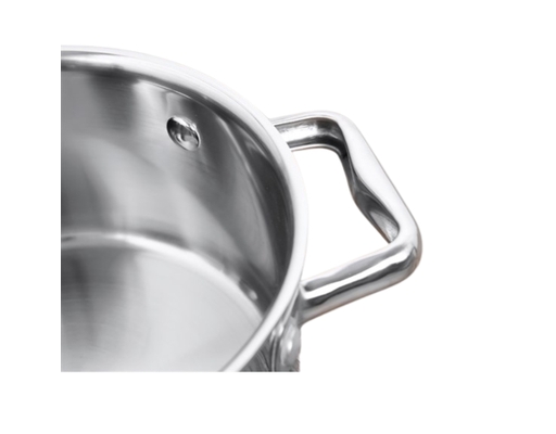 Nồi Inox 304 Cao Cấp 3 Lớp Liền Khối Trimax Eco EL-3991 Size 16cm Elmich ảnh 5