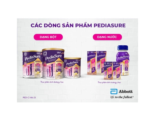 Sữa Bột Pediasure Better Absorption Cho Bé 1-10 Tuổi 800g Abbott ảnh 7