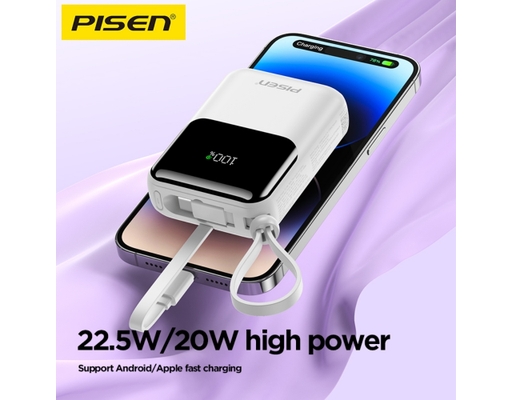 Sạc Dự Phòng Quick Powerlink Sunny TP-D096 22.5W 10000mAh Màu Đen Pisen ảnh 5
