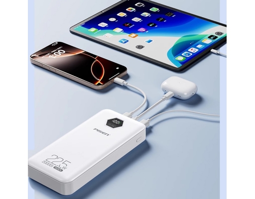 Sạc Dự Phòng Quick Power Cube TP-D184 22.5W 20000mAh Màu Trắng Pisen ảnh 6