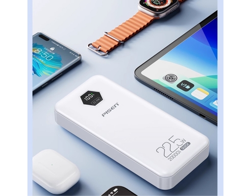 Sạc Dự Phòng Quick Power Cube TP-D184 22.5W 20000mAh Màu Trắng Pisen ảnh 7