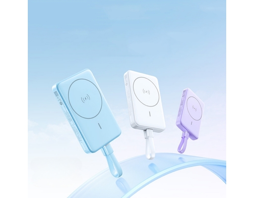 Sạc Dự Phòng Quick PowerMag TP-D113 30W 10000mAh (Type-C) Màu Trắng Pisen ảnh 5