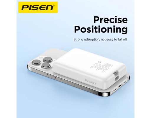 Sạc Dự Phòng Quick PowerMag TP-D113 30W 10000mAh (Type-C) Màu Đen Pisen ảnh 9