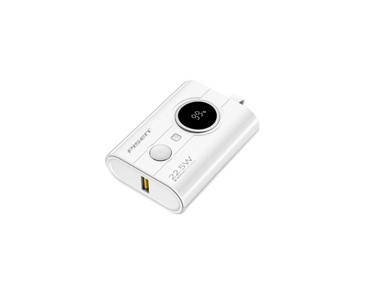 Sạc Dự Phòng Tiny 22.5W 10000mAh TP-D29 Màu Trắng Pisen ảnh 1