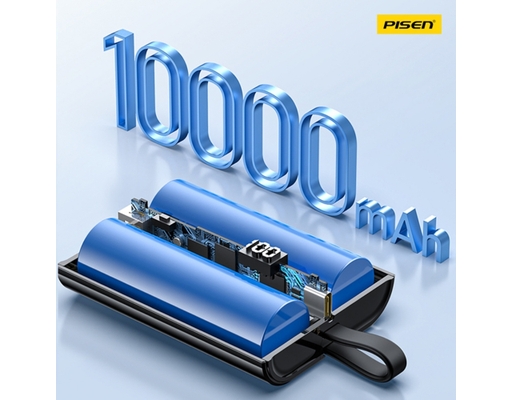 Sạc Dự Phòng Tiny 22.5W 10000mAh TP-D29 Màu Trắng Pisen ảnh 6