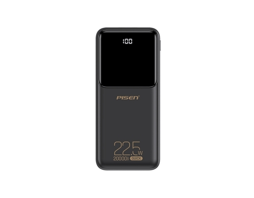 Sạc Dự Phòng Semi-Mirror TP-D039 22.5W 20000mAh Màu Đen Pisen ảnh 0