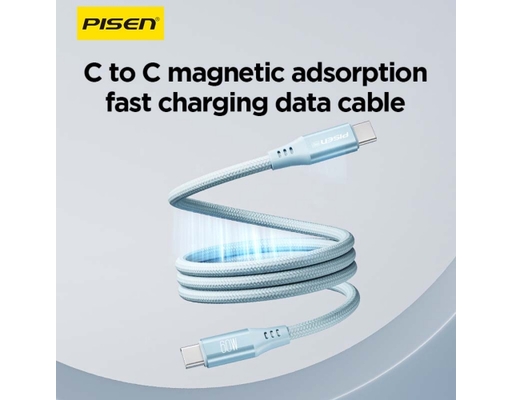 Cáp Pro Magipi Magloop CC-FC22-1000 USB-C 60W 1M Màu Xanh Pisen ảnh 4