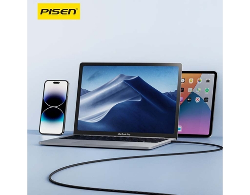 Cáp Pro Magipi Magloop CC-FC22-1000 USB-C 60W 1M Màu Hồng Pisen ảnh 1