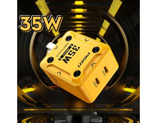 Sạc Nhanh Quick Mecha GaNUltra 2C TS-C186 PD35W Pisen ảnh 2