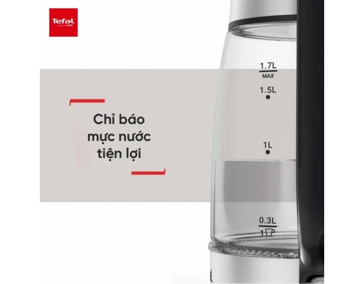 Bình Đun Siêu Tốc Tefal KI605830 Dung Tích 1.7L Tefal ảnh 5