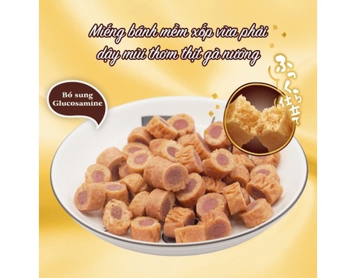 Viên Gà Nướng Mềm Bổ Sung Gan SAYA Doggyman ảnh 3