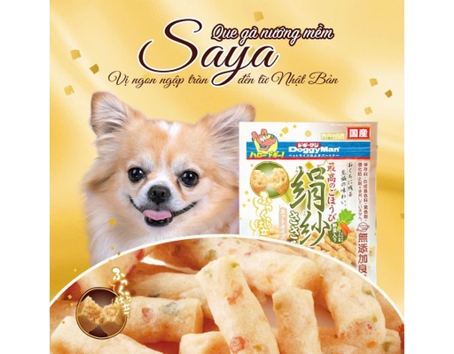 Que Gà Nướng Mềm Bổ Sung Rau Củ SAYA Doggyman ảnh 1