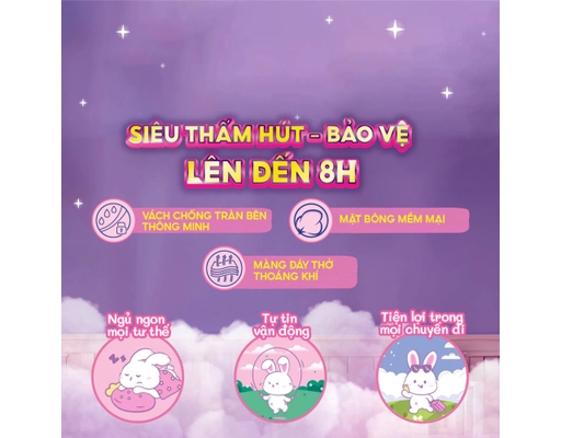 Băng Vệ Sinh Dạng Quần Comfy Night Size S-M 5 Miếng Diana ảnh 3