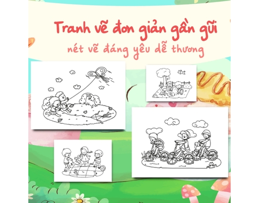 Sách Tô Màu - Xe Kem Ngọt Mùa Hè Megabook ảnh 3