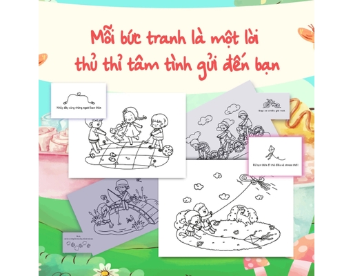 Sách Tô Màu - Xe Kem Ngọt Mùa Hè Megabook ảnh 5