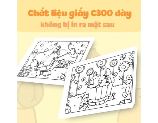 Sách Tô Màu - Capy Và Những Người Bạn Megabook ảnh 4