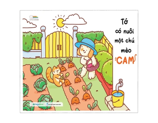 Sách Tô Màu - Tớ Có Nuôi Một Chú Mèo Cam Megabook ảnh 0