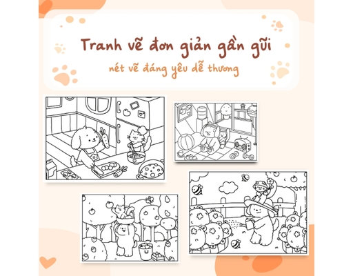 Sách Tô Màu - Tớ Có Nuôi Một Chú Mèo Cam Megabook ảnh 5
