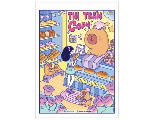 Sách Tô Màu - Thị Trấn Capy Megabook ảnh 0