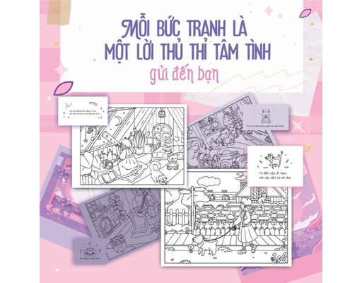 Sách Tô Màu - Góc Nhỏ Có Nắng Megabook ảnh 4