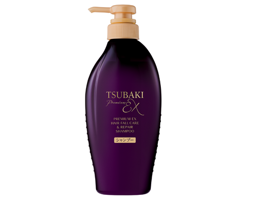 Dầu Gội Phục Hồi Và Ngăn Gãy Rụng Premium Ex Hair Fall Care And Repair Shampoo 450ml TSUBAKI ảnh 1