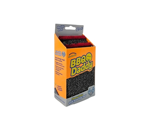 Bộ 2 Miếng Chùi Rửa Thép Barbeque Steel Scrub Daddy ảnh 1