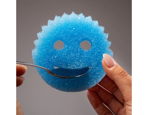 Bộ 4 Miếng Chùi Rửa Đủ Màu Sắc Scrub Daddy ảnh 3