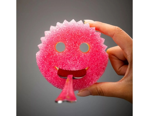 Bộ 4 Miếng Chùi Rửa Bọt Biển Mommy Colors Scrub Daddy ảnh 5