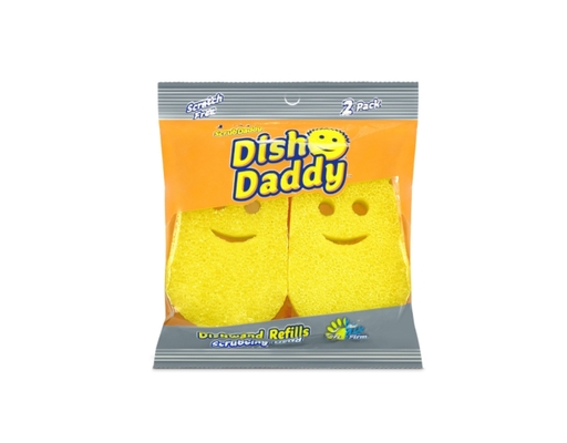 Bộ 2 Miếng Đầu Thay Bọt Biển Dish Daddy Replacement Heads Scrub Daddy ảnh 0